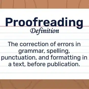 منظور از پروف‌ریدینگ یا Proofreading چیست؟